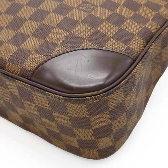 LOUIS VUITTON Authentic Brown Damier Shoulder Bag - Picture 4 of 10